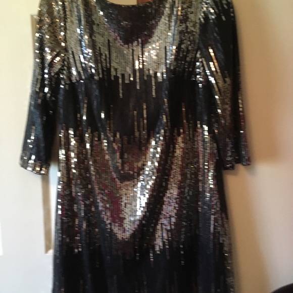 Glitter shiny party dress. - Picture 2 of 3